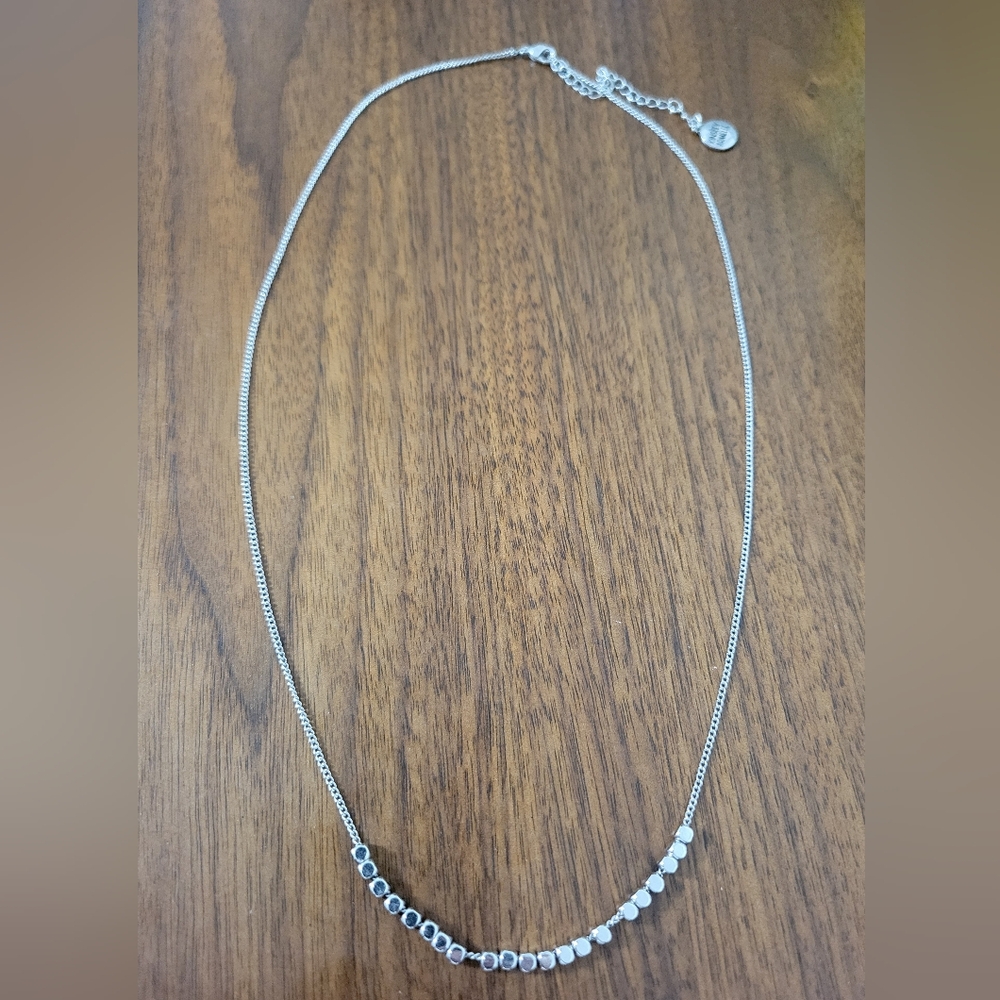 Kinsley Armelle Silver Necklace
